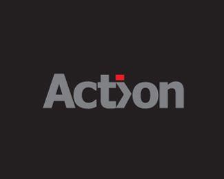 Action Logo - Action Designed