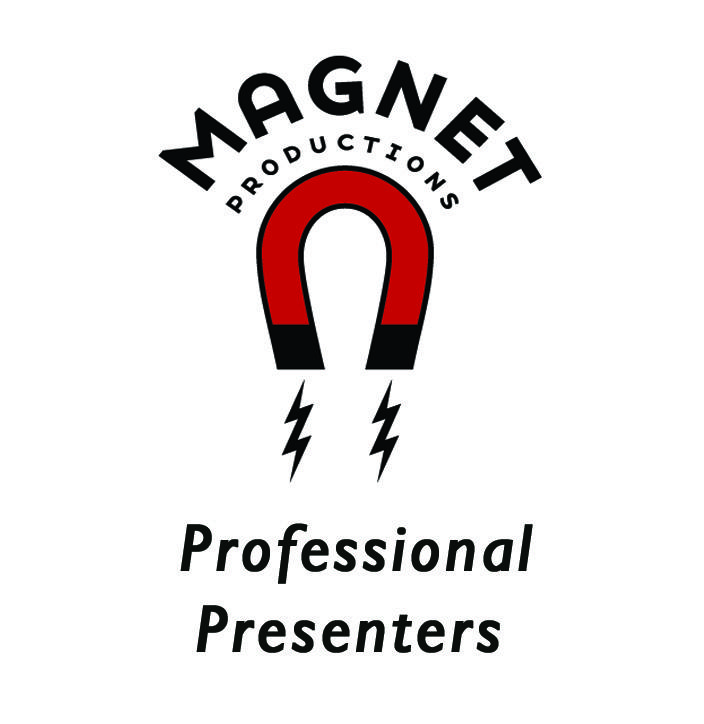 Presenter Logo - Trade show presenter Magnet - Spark Presentations