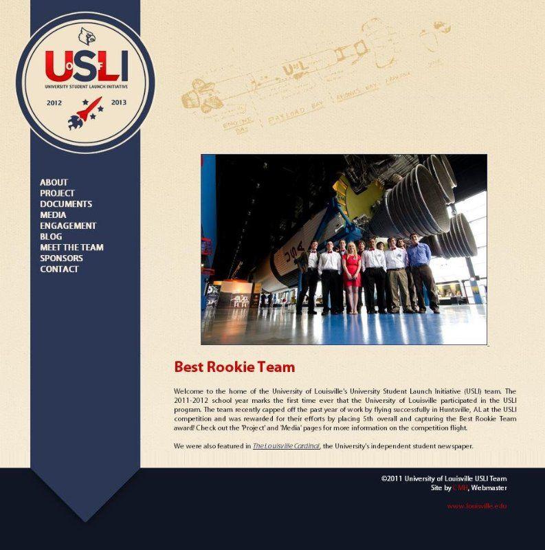 USLI Logo - UofL USLI 2012