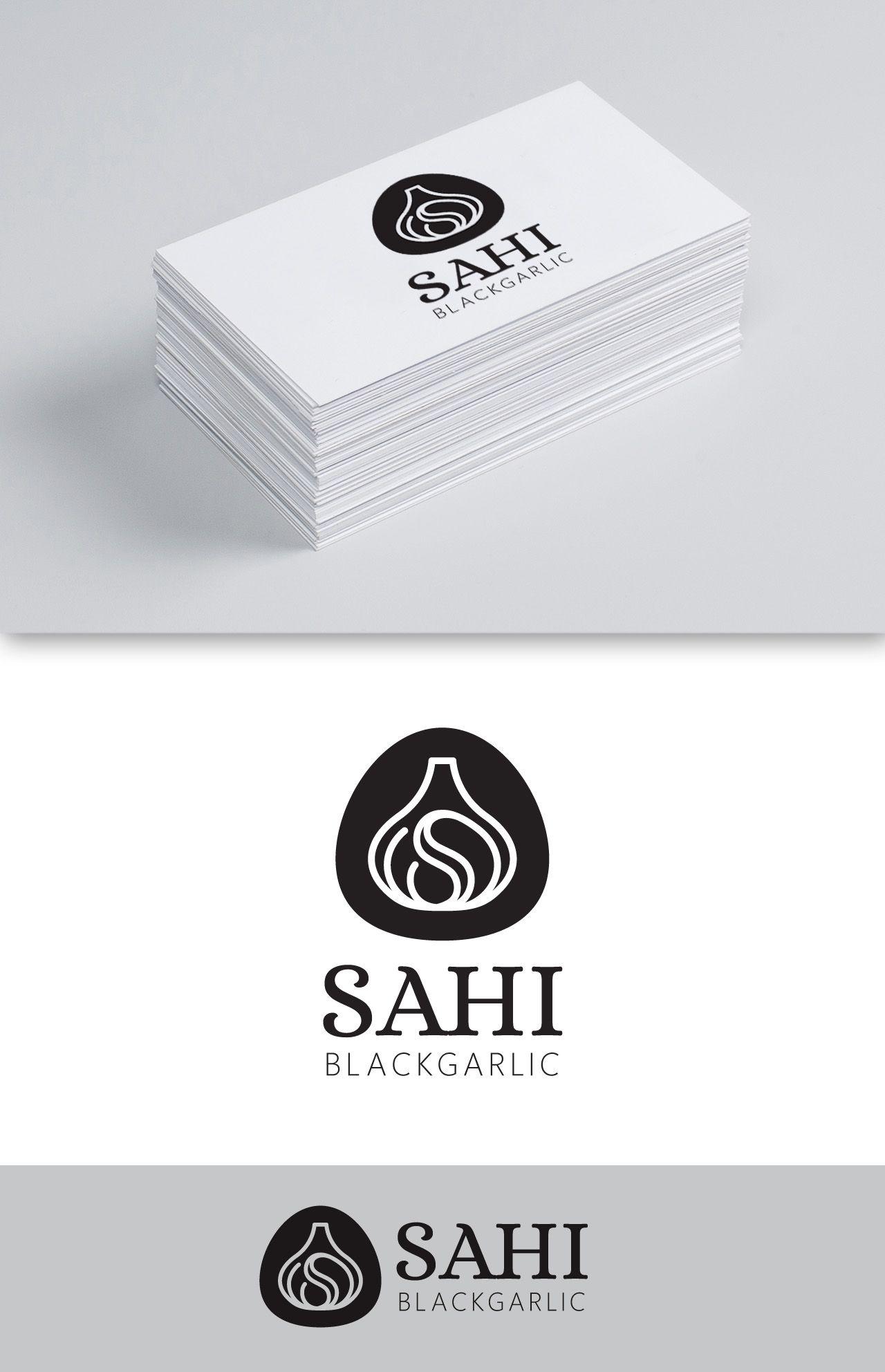Sahi Logo - Sahi Black Garlic logo by Me. My Logo. Store design, Logos, Design