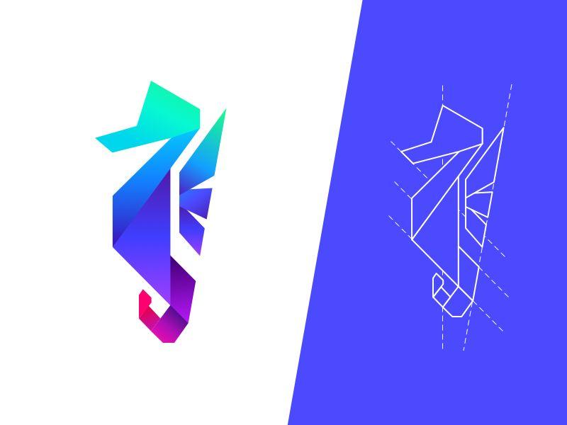 Seahorse Logo - Seahorse Logo by Zivile Zickute | Dribbble | Dribbble