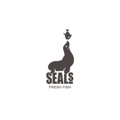 Seal Logo - Seal's fish. Logo Design Gallery Inspiration