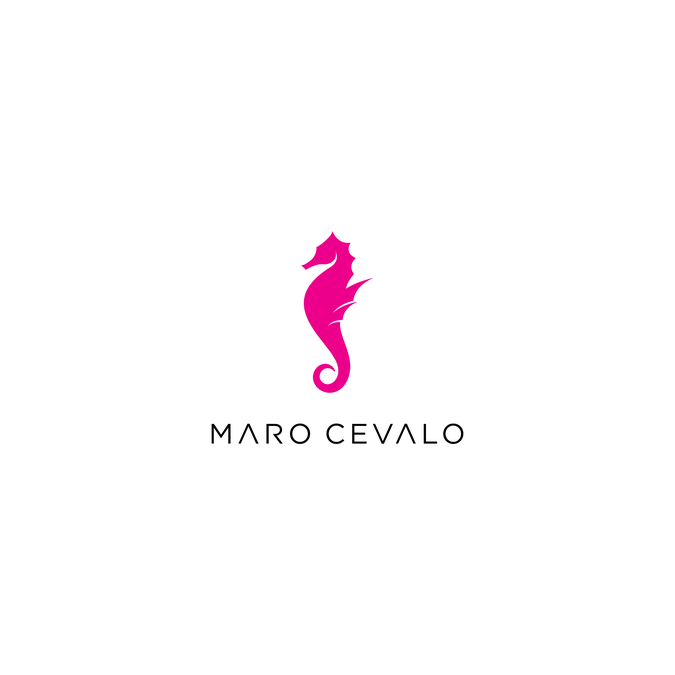 Seahorse Logo - Seahorse logo design meets styled minimalism. Logo design