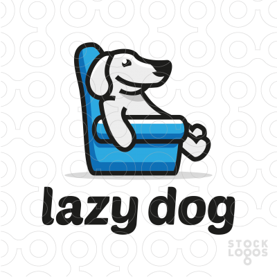 Lazy Logo - lazy dog #logo. looooogoooo参考. Dogs, Logos, Branding