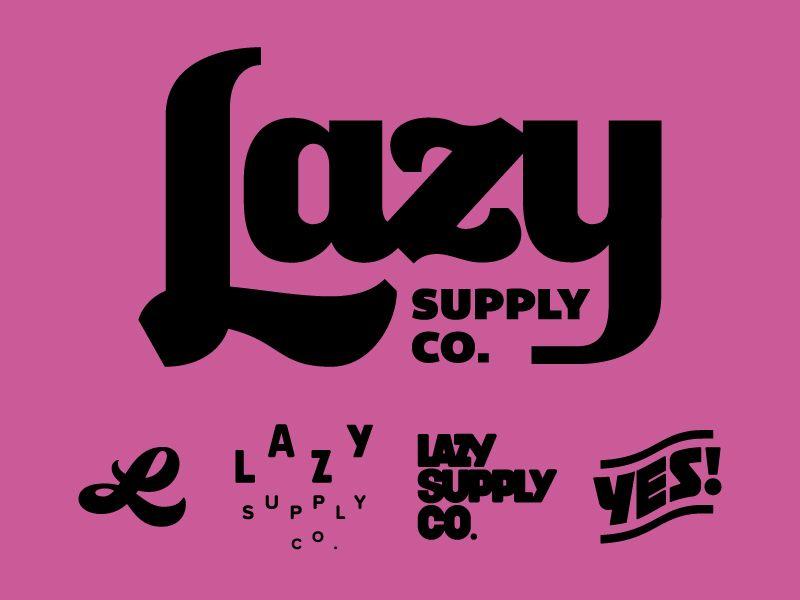 Lazy Logo - Lazy Logo-ing by Lauren Beltramo | Dribbble | Dribbble