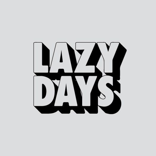 Lazy Logo - Lazy Days - Nerdski Design Studio