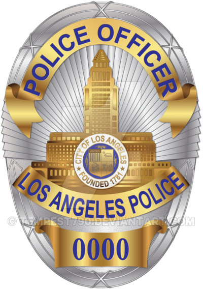 LAPD Logo - Los Angeles Police Department LAPD Badge by tempest790 on DeviantArt