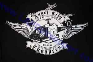 LAPD Logo - LAPD Los Angeles Police Air Support Division T Shirt Angel City