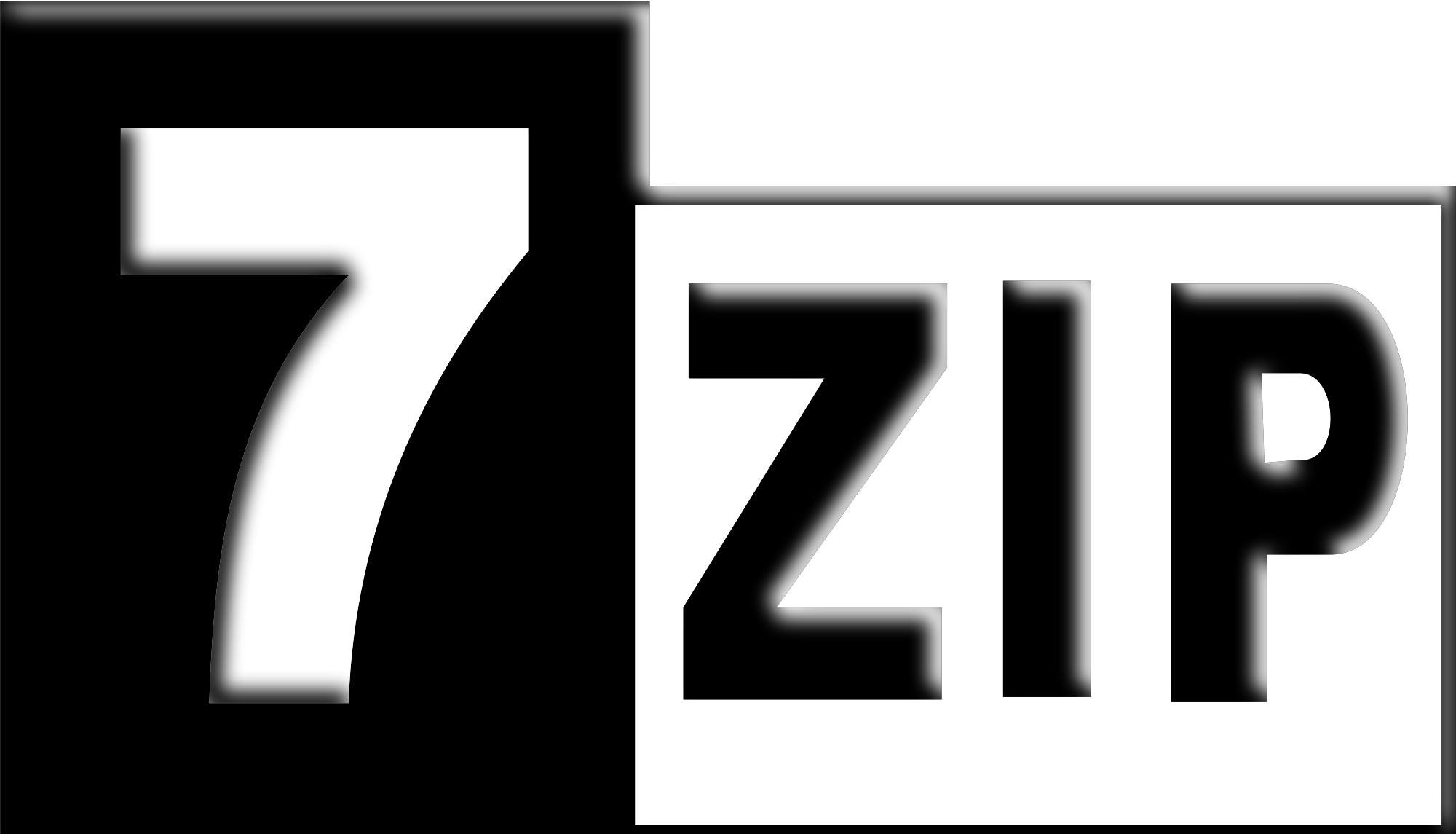 Zip Logo - File:7ziplogo.svg - Wikimedia Commons