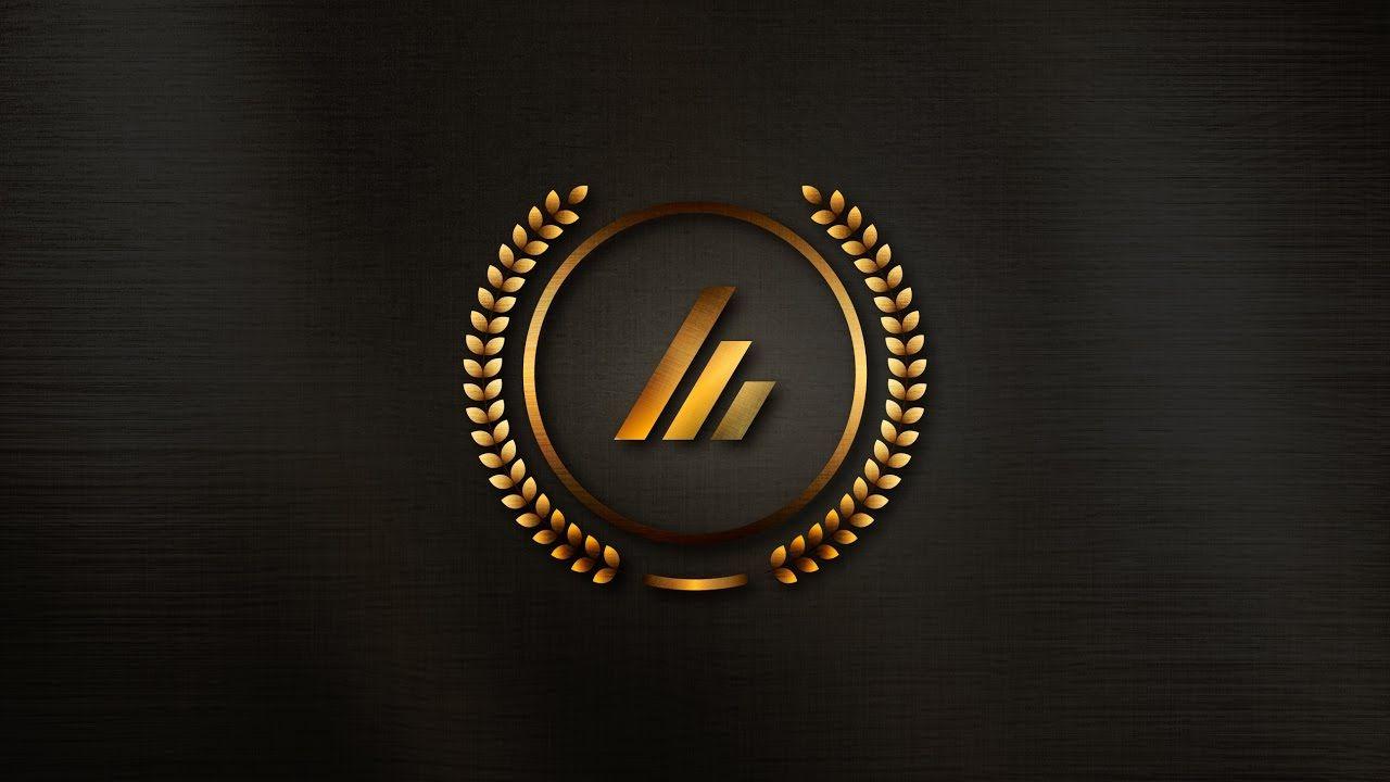 Golden Logo - Illustrator Tutorial. Golden Logo Design