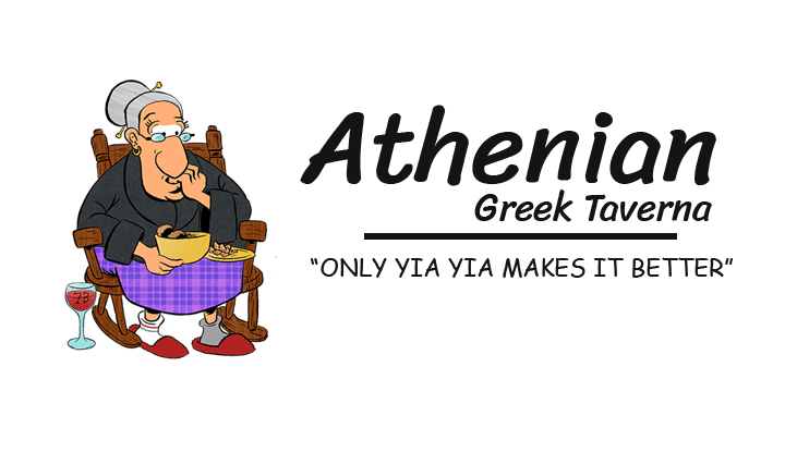 Athenian Logo - Yia Yia Knows Greek Taverna