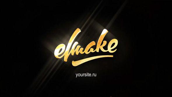 Golden Logo - Golden Logo by elmake | VideoHive