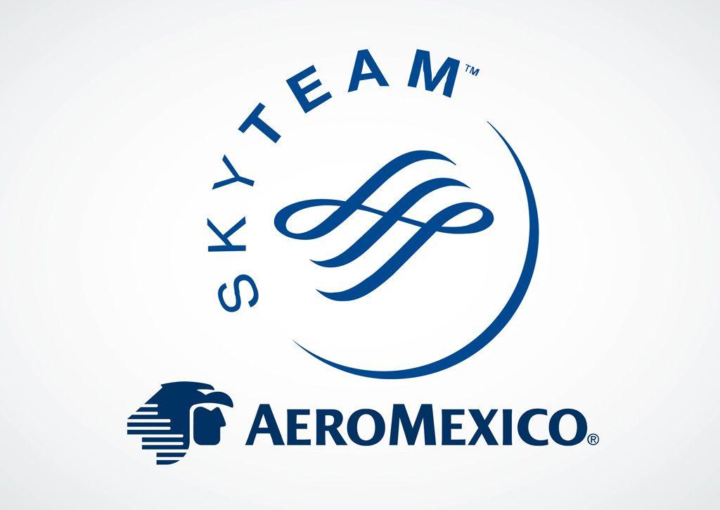 SkyTeam Logo - Aero Mexico Sky Team Vector Art & Graphics | freevector.com