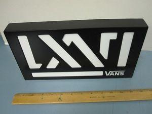 LXVI Logo - VANS skateboard snowboard BMX surf dealer LXVI counter display NEW ...