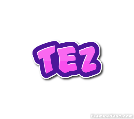 Tez Logo - Tez Logo | Free Name Design Tool from Flaming Text