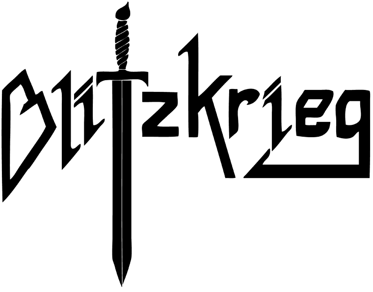 Blitzkrieg Logo - Entrevista con Ken Johnson, guitarrista de BlitzKrieg inglés