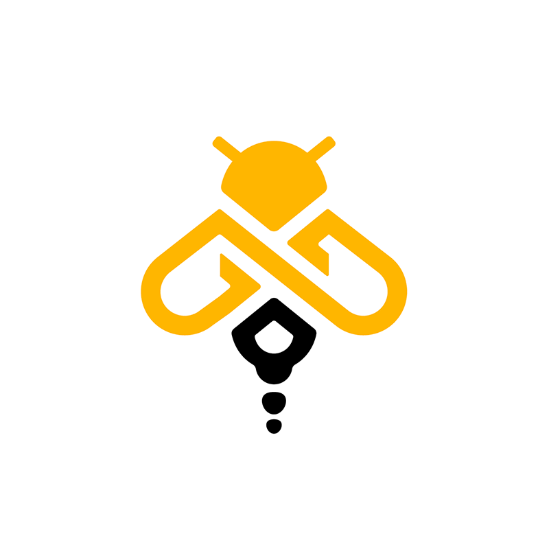 Beekeeping Logo - Bee logo design. Logo. Logo design, Logos, Design