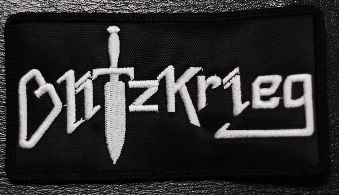 Blitzkrieg Logo - Blitzkrieg Logo Embroidered Patch