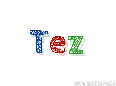 Tez Logo - Tez Logo | Free Name Design Tool from Flaming Text