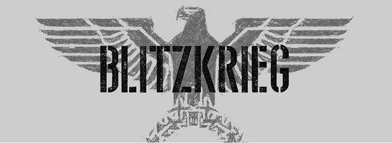 Blitzkrieg Logo - Blitzkrieg.Raid the Bunker. Recover the Artifact. Win the War