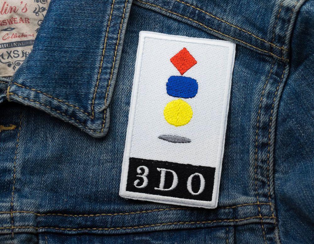3DO Logo - Embroidered Patch Badge Panasonic 3DO Logo Iron On | eBay