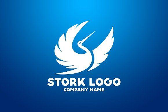 Stork Logo - Stork Logo ~ Logo Templates ~ Creative Market