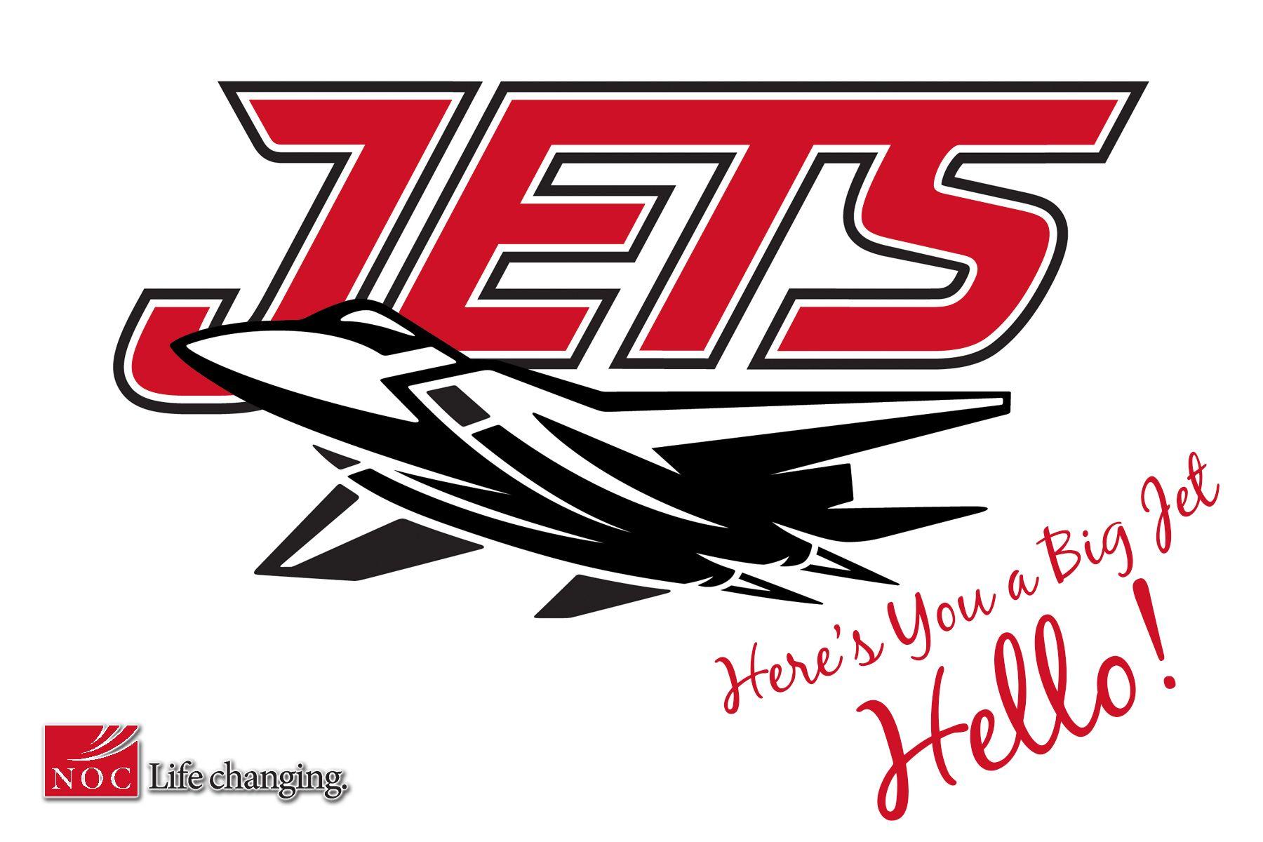 Jet Logo - Here's You a Big Jet Hello! | Northern Oklahoma College