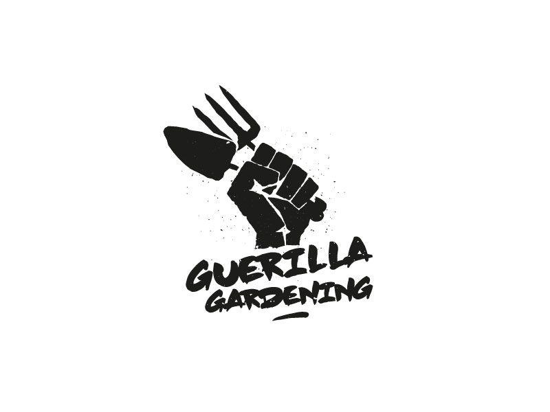 Gardening Logo - Guerilla Gardening Logo by Dan Blackman | Dribbble | Dribbble