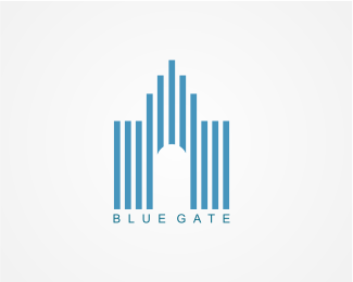 Gate Logo - Blue Gate Logo Designed by danoen | BrandCrowd