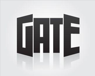 Gate Logo - GATE Designed