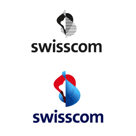 Swisscom Logo - Swisscom Logo in Strichumsetzung - typoblog.ch