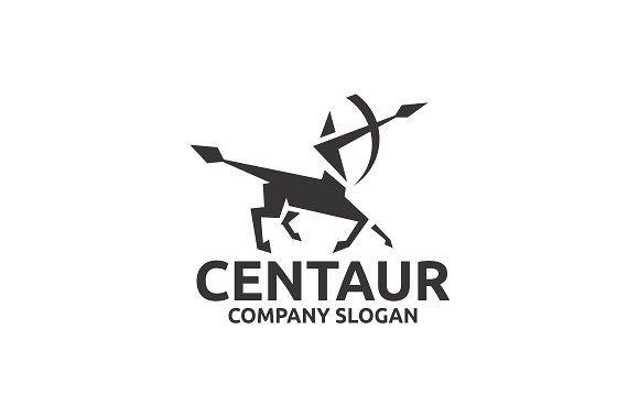 Centaur Logo - Centaur Logo Templates Creative Market