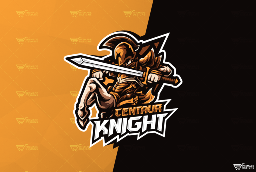 Centaur Logo - Centaur Knight – Premade