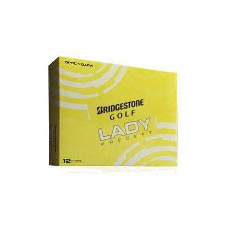 Precept Logo - New Bridgestone Lady Precept Logo Golf Balls Optic Yellow