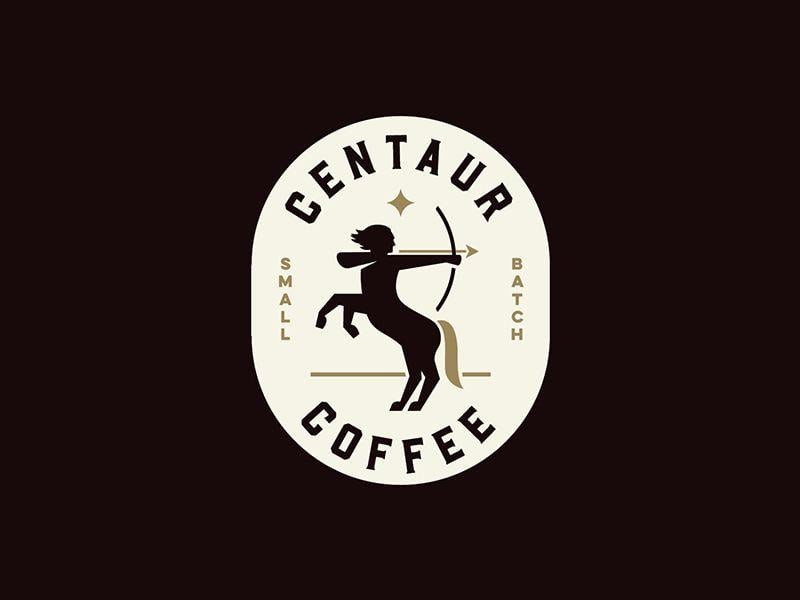 Centaur Logo - Centaur Logo by Gerard Keely - Centaur Coffee - logoinspirations.co