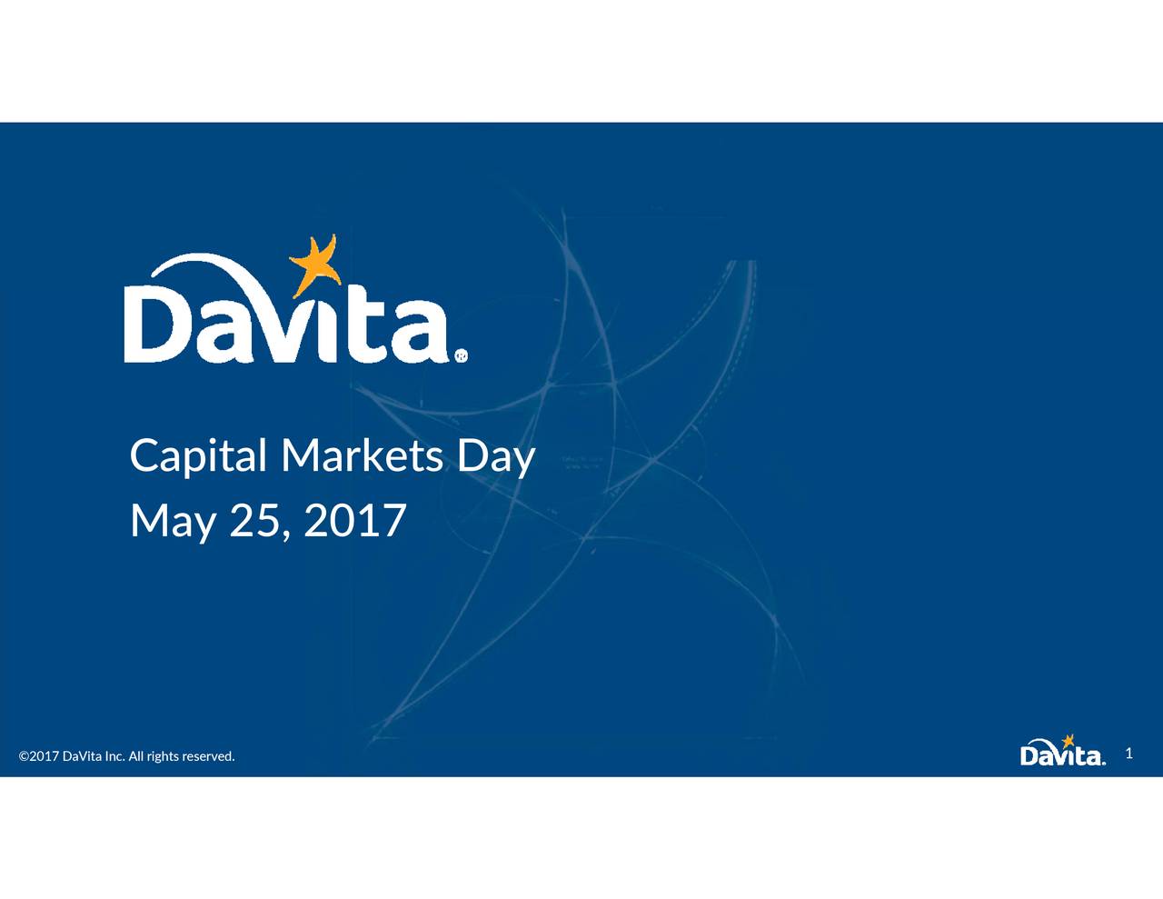 Davito Logo - DaVita (DVA) Investor Presentation - Slideshow - DaVita HealthCare ...