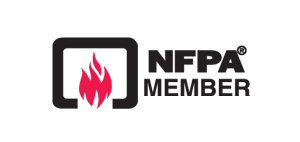NFPA Logo - Trinity Fire and Security