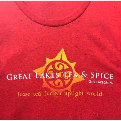 Uptight Logo - TEA-Shirt - Loose Tea for an Uptight World - Great Lakes Tea and Spice