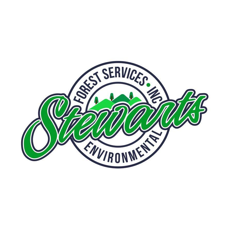 Stewart's Logo - Entry by elvisdg for Design a Logo Stewart's Forest Services Inc