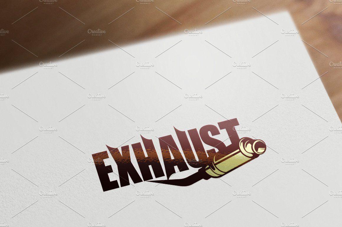 Exhaust Logo - Exhaust Logo Template Logo Templates Creative Market