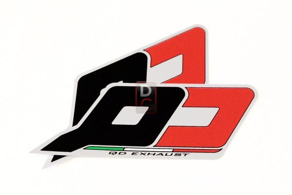 Exhaust Logo - MV Agusta / Ducati QD Exhaust Logo Decal Sticker