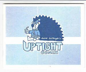 Uptight Logo - Uptight Comix #1 VF/NM pokes fun at flintstones & sesame street ...