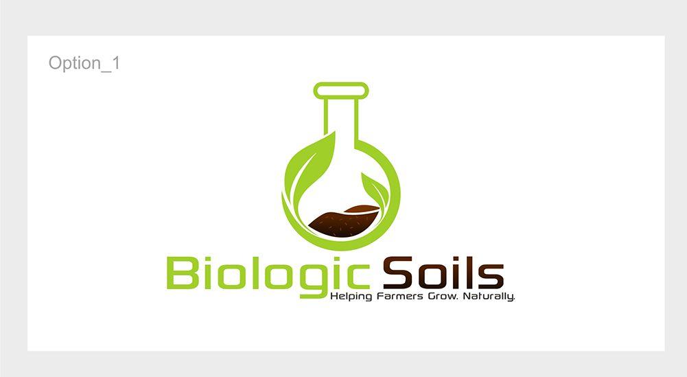 Soil Logo - Modern, Professional, Business Logo Design for Biologic Soils