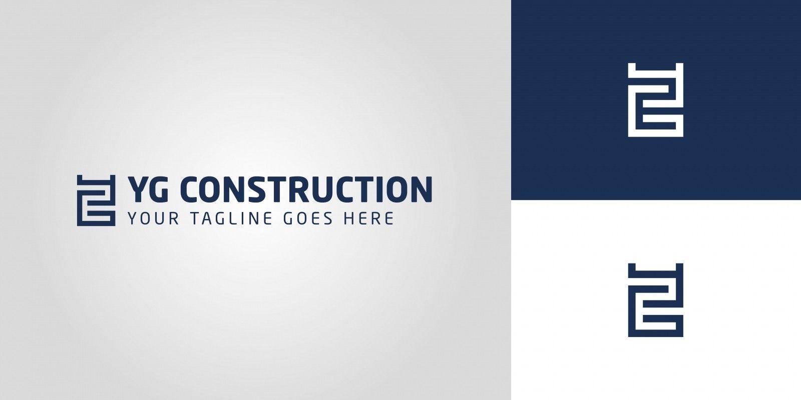 YG Logo - YG Construction Logo Template