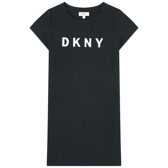 Dnky Logo - Logo T-shirt dress DKNY for girls | Melijoe.com