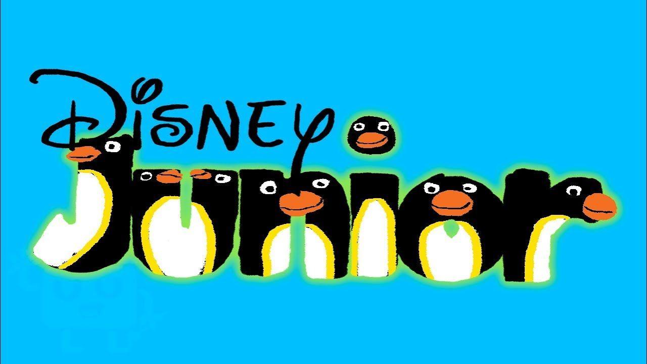 Pingu Logo - Disney Junior Bumper Logo Effects Animation Drawing Pingu Version
