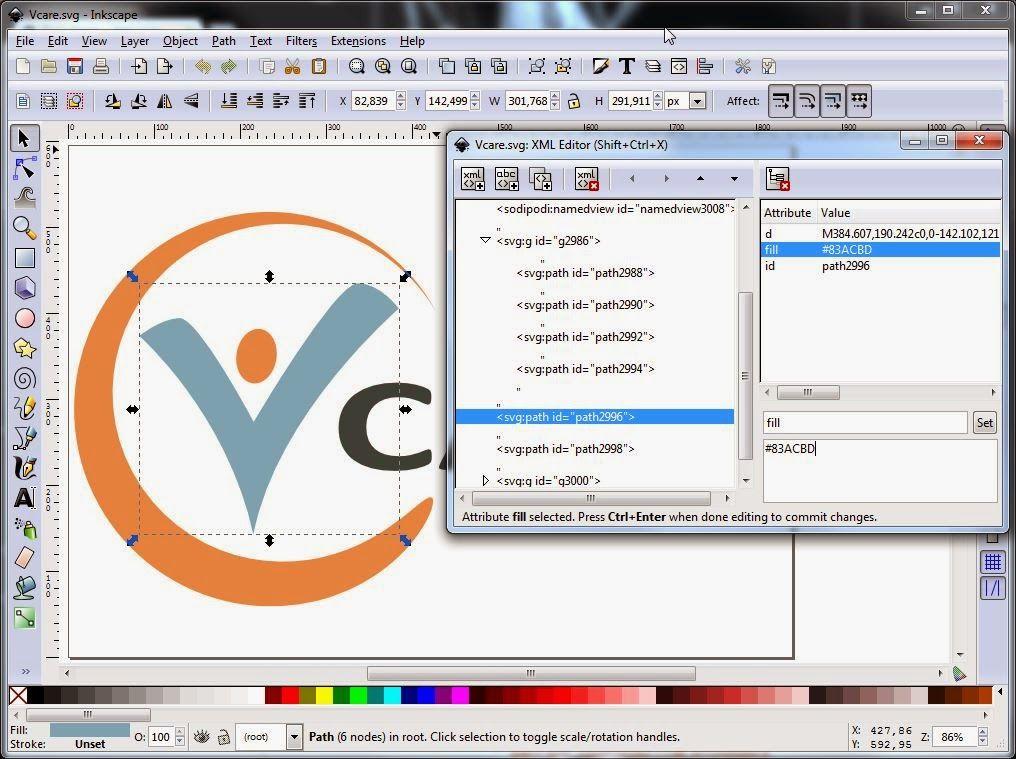 Inkscape Logo - Tutorial: How to create a logo in Inkscape