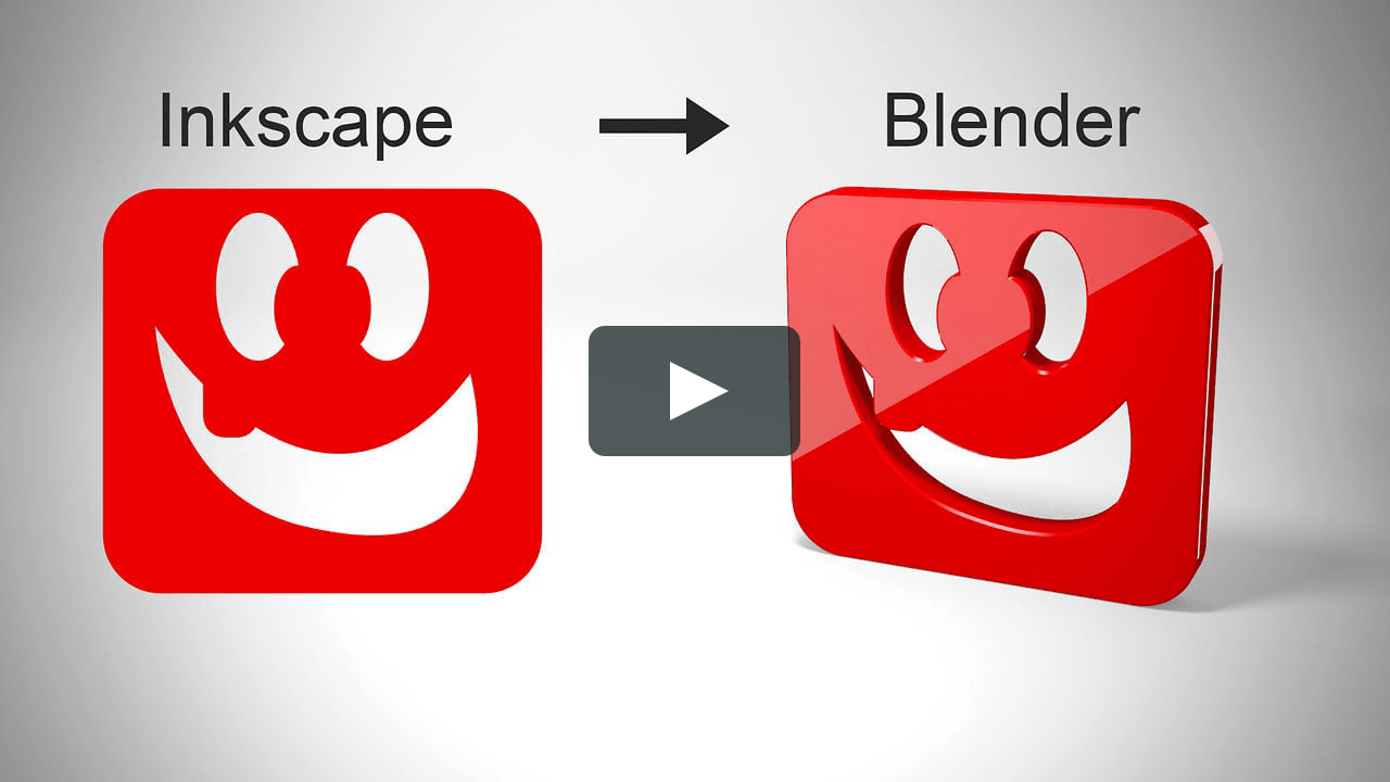 Inkscape Logo - Inkscape 2D Logo to Blender 3D logo on Vimeo
