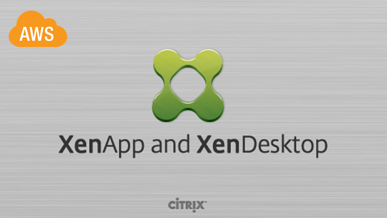 XenDesktop Logo - Citrix Cloud on AWS