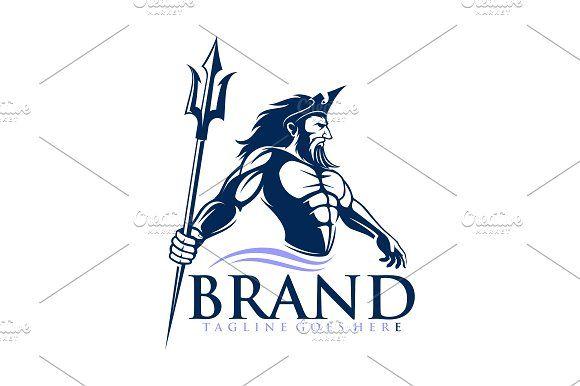 Poseidon Logo - Poseidon Logo ~ Logo Templates ~ Creative Market